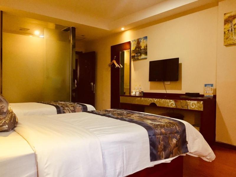 Greentree Inn Guangxi Yulin Jincheng Commercial Building Shell Hotel Exterior foto