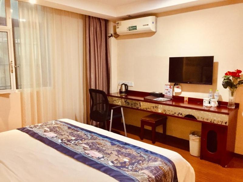 Greentree Inn Guangxi Yulin Jincheng Commercial Building Shell Hotel Exterior foto